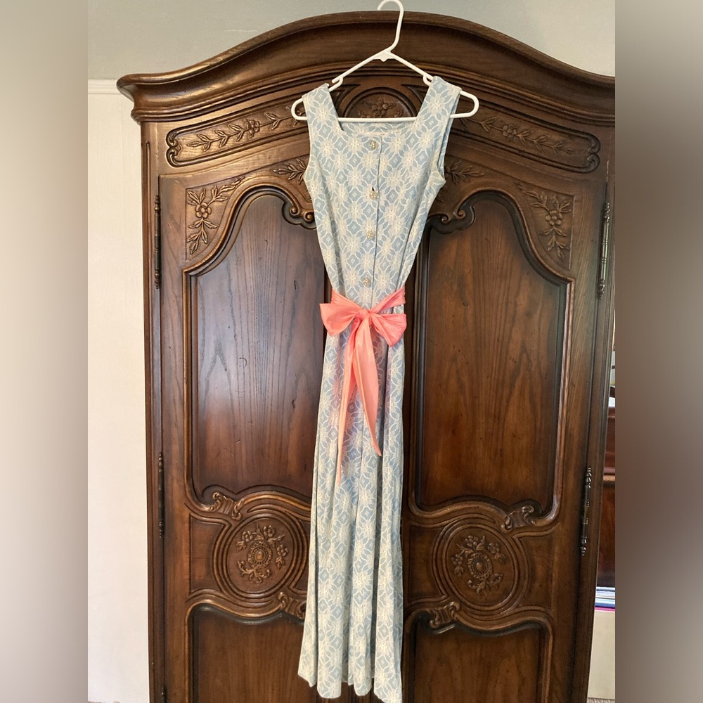 Adorable Vintage 1960s Lace Jumpsuit